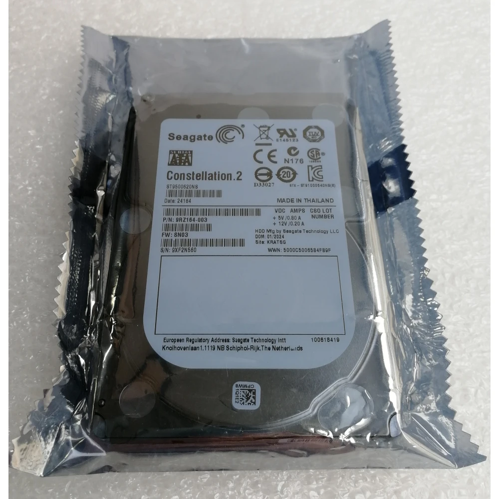 Жесткий диск Seagate ST9500620NS 500 ГБ 3G 7.2K SATA 2.5'
