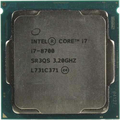 См. арт. 1490471 Процессор Intel CORE I7-8700 S1151 OEM 3.2G CM8068403358316 S R3QS IN