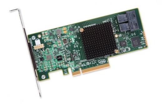 Рейд контроллер SAS PCIE 8P HBA 9300-8I LSI00344 SGL LSI BROADCOM