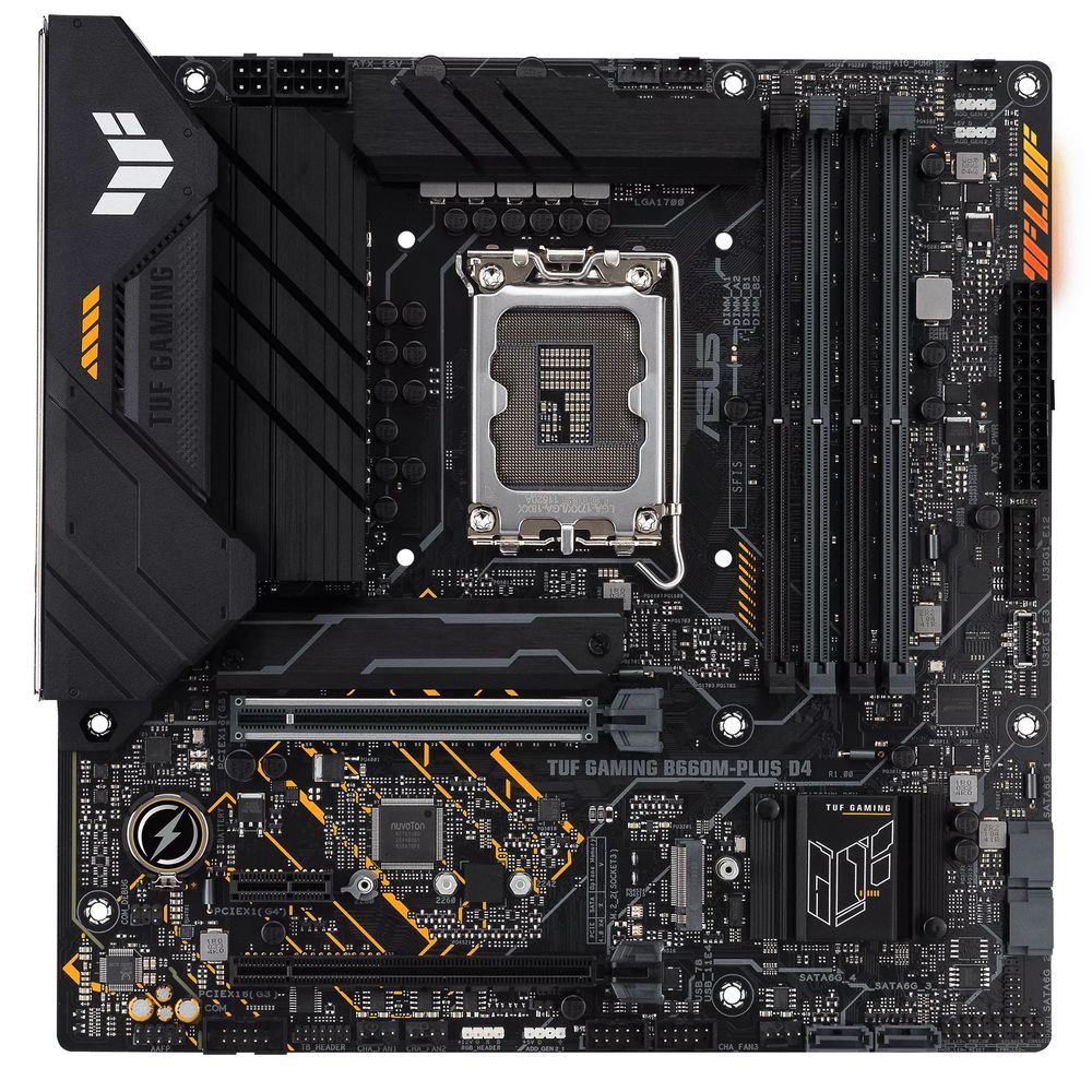Материнская плата Asus TUF GAMING B660M-PLUS D4 (90MB1940-M1EAY0)