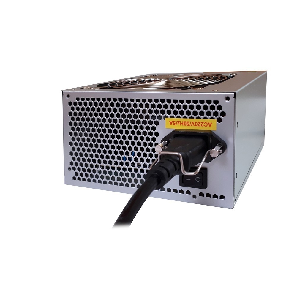 Exegate EX259602RUS-S Блок питания UN700, ATX, SC, 12cm fan, 24p+4p, 6/8p PCI-E, 3*SATA, 2*IDE, FDD + кабель 220V с защитой от выдергивания