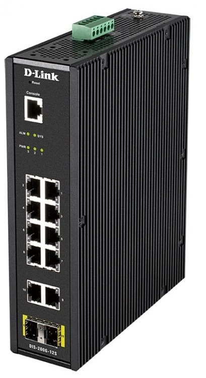Коммутатор D-Link DIS-200G-12S (DIS-200G-12S/A1A)