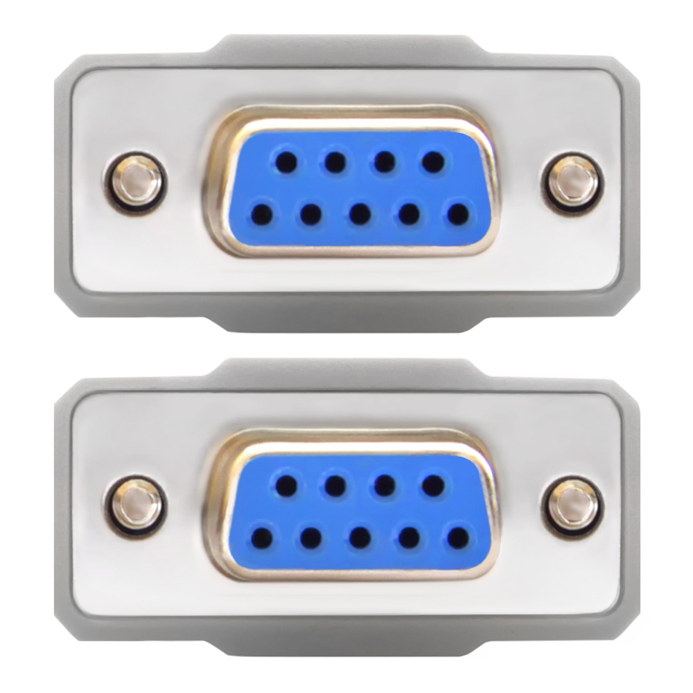 Greenconnect Кабель 1.5m 0-модемный COM линковочный, DB9/DB9 9F/9F, серый, 30 AWG, GCR-51477 Greenconnect COM(RS232) 9F - COM(RS232) 9F 1.5m (GCR-51477)