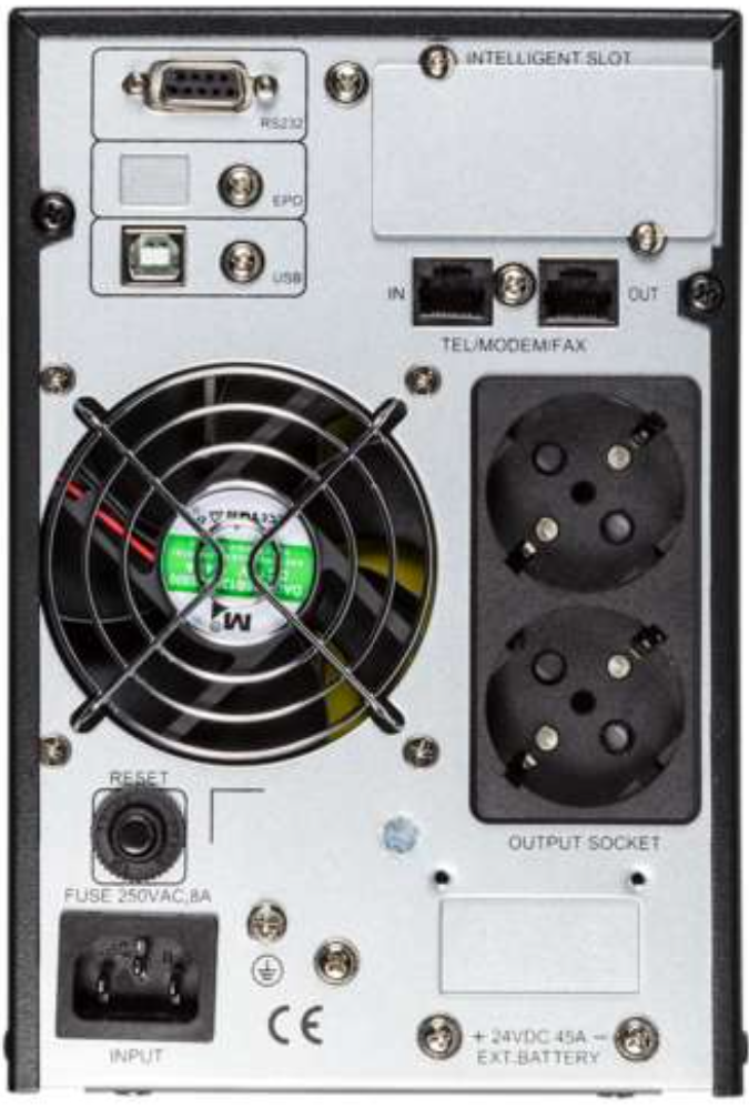 Irbis Online ISL1000ET, 1000 ВА | Однофазный ИБП Онлайн с двойным преобразованием