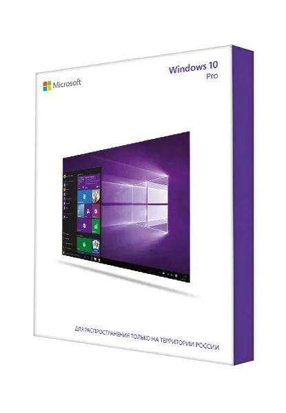 Операционная система Microsoft Windows 10 Professional 32/64 bit SP2 Rus Only USB RS (HAV-00105) в Санкт-Петербурге