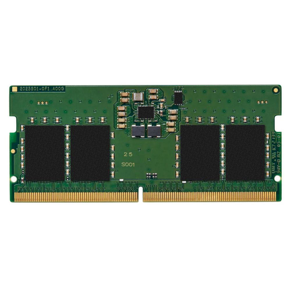 Модуль памяти Kingston 8GB KVR64V52BS6-8 DDR5 6400 SO DIMM Non-ECC, CL52, 1.1V, 1RX16, RTL