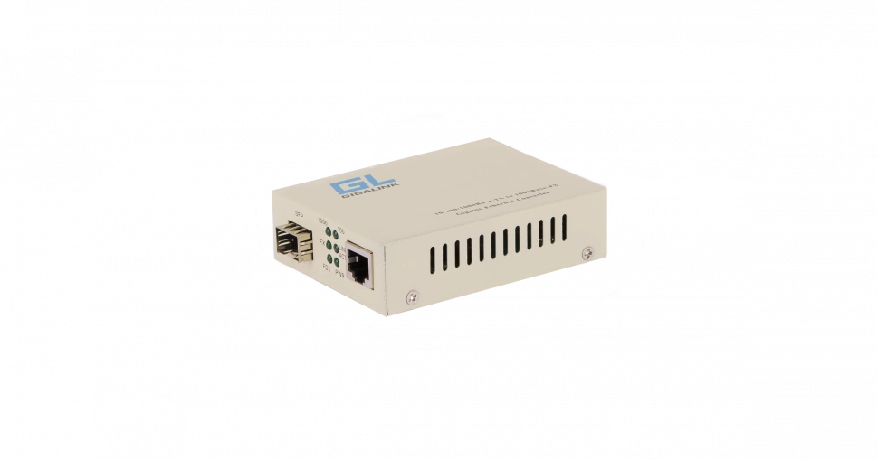 Медиаконвертер Gigalink GL-MC-UTPG-SFPG-F