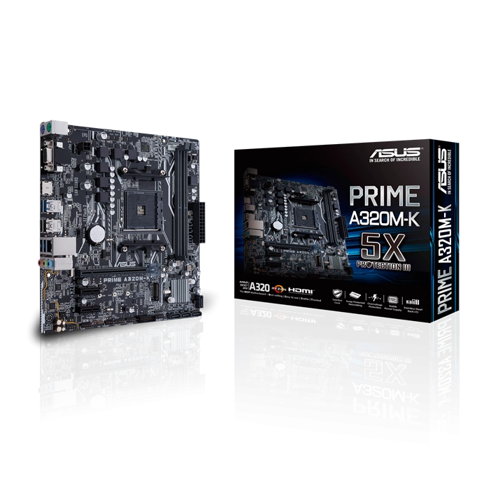 Материнская плата Asus PRIME A320M-K (90MB0TV0-M0EAY0)