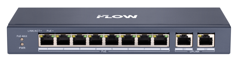 Коммутатор 8PORT 10/100M POE F-SW-EU410POE-V/L IFLOW