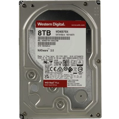 Жёсткий диск Western Digital WD80EFBX