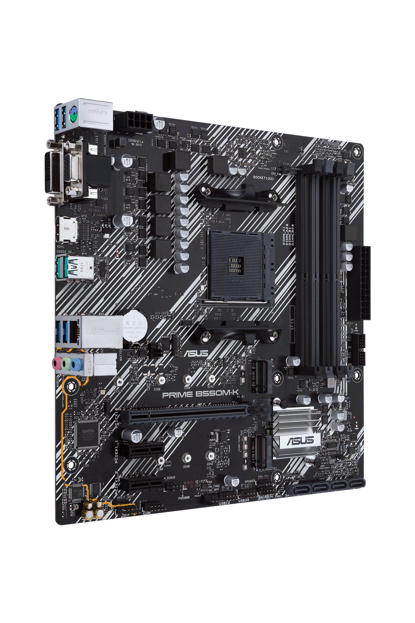 Материнская плата Asus PRIME B550M-K (90MB14V0-M0EAY0)