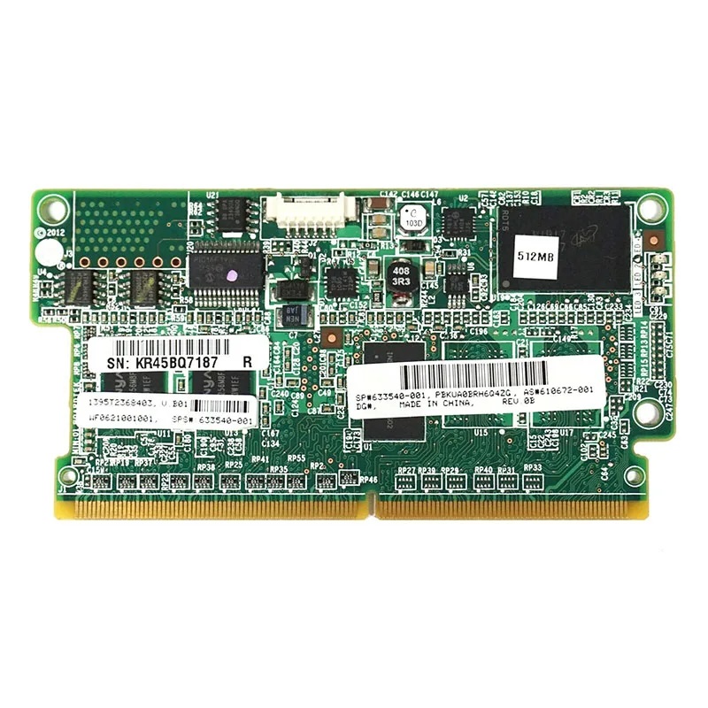Модуль Кэш-памяти HPE 512MB P-SERIES FLASH BACKED WRITE CACHE [610672-001]