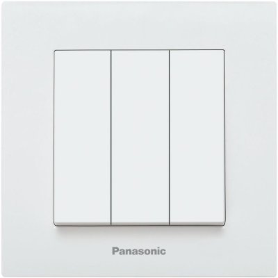 Выключатель Panasonic Karre Plus WKTC00152WH-RU