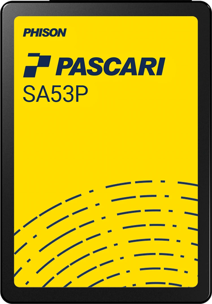 Твердотельный накопитель PHISON SSD SA53P 3840GB SATA 2.5" 3D TLC R530/W500MB/s (98/35 KIOPS) 1DWPD, MTBF 2M hours, SSD Enterprise Solid State Drive, 1 year, OEM