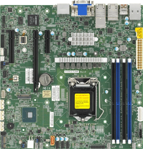 Материнская плата Supermicro MBD-X12SCZ-TLN4F-O