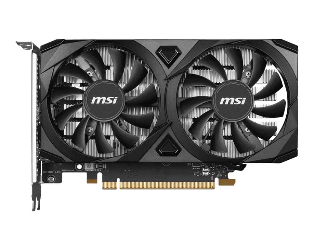 Видеокарта MSI NVIDIA GeForce RTX 3050 6 Гб GDDR6 96 бит PCIE 4.0 16x 2xВыход HDMI 1xВыход DisplayPort 3050VENTUS2XE6GOC