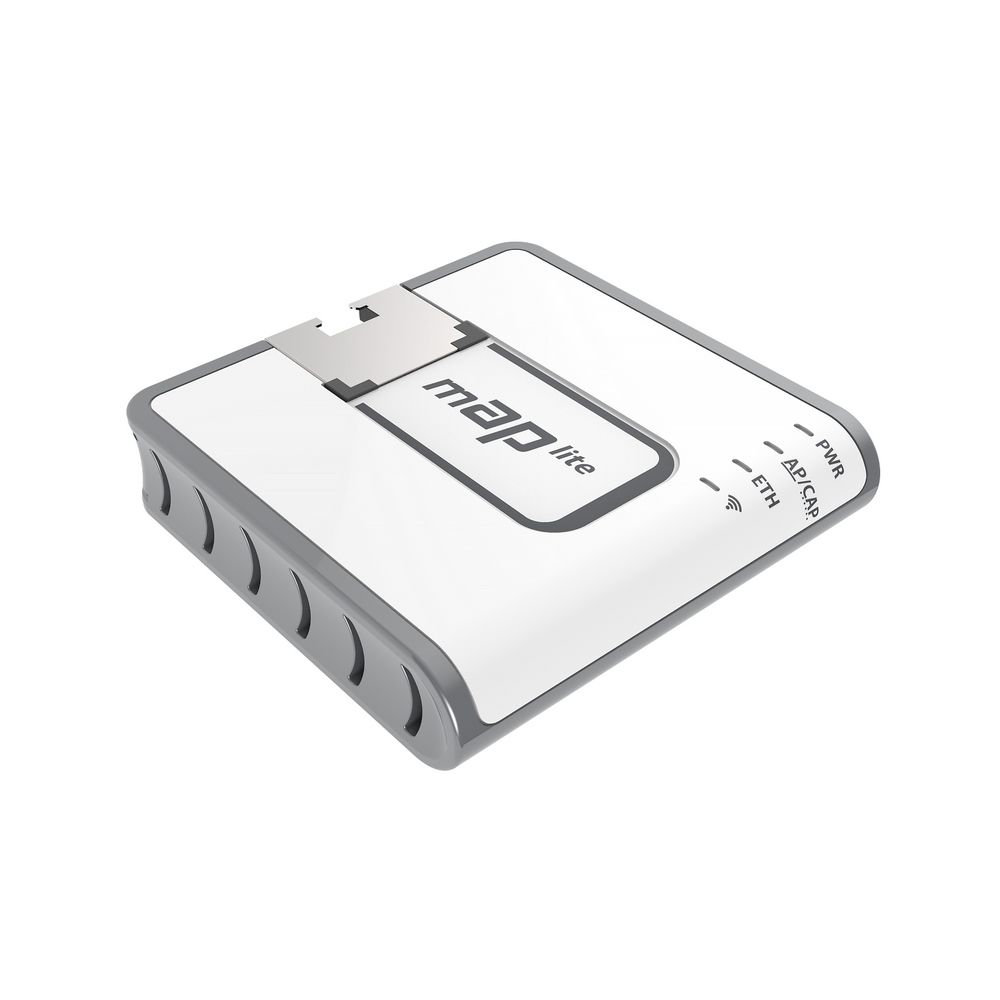 Точка доступа MikroTik mAP lite (RBMAPL-2ND) N300 10/100BASE-TX белый