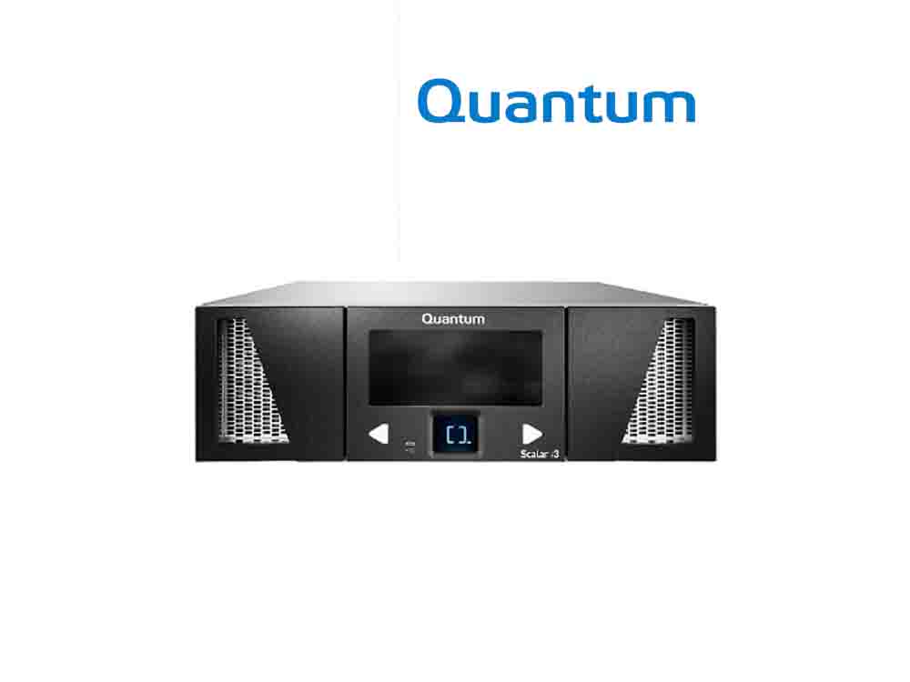 Quantum Scalar i3 LTO‑9 Tape Library
