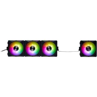 Кулер A-Data XPG Hurricane MAG 120 PWM ARGB Black 4 pack