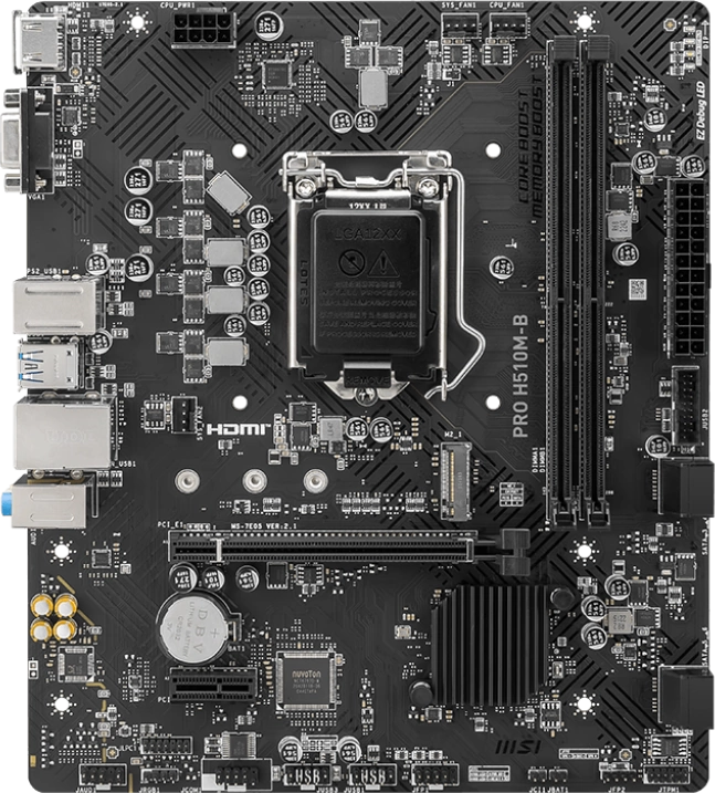 Материнская плата MSI PRO H510M-B