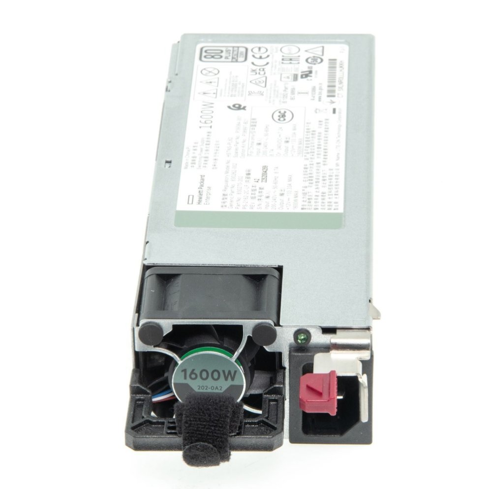 Блок питания HPE 1600W FLEX SLOT PLATINUM HOT PLUG LOW HALOGEN POWER SUPPLY KIT [P38997-B21]