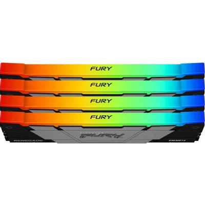 Оперативная память Kingston Fury Renegade RGB Black KF436C16RB2AK4/32