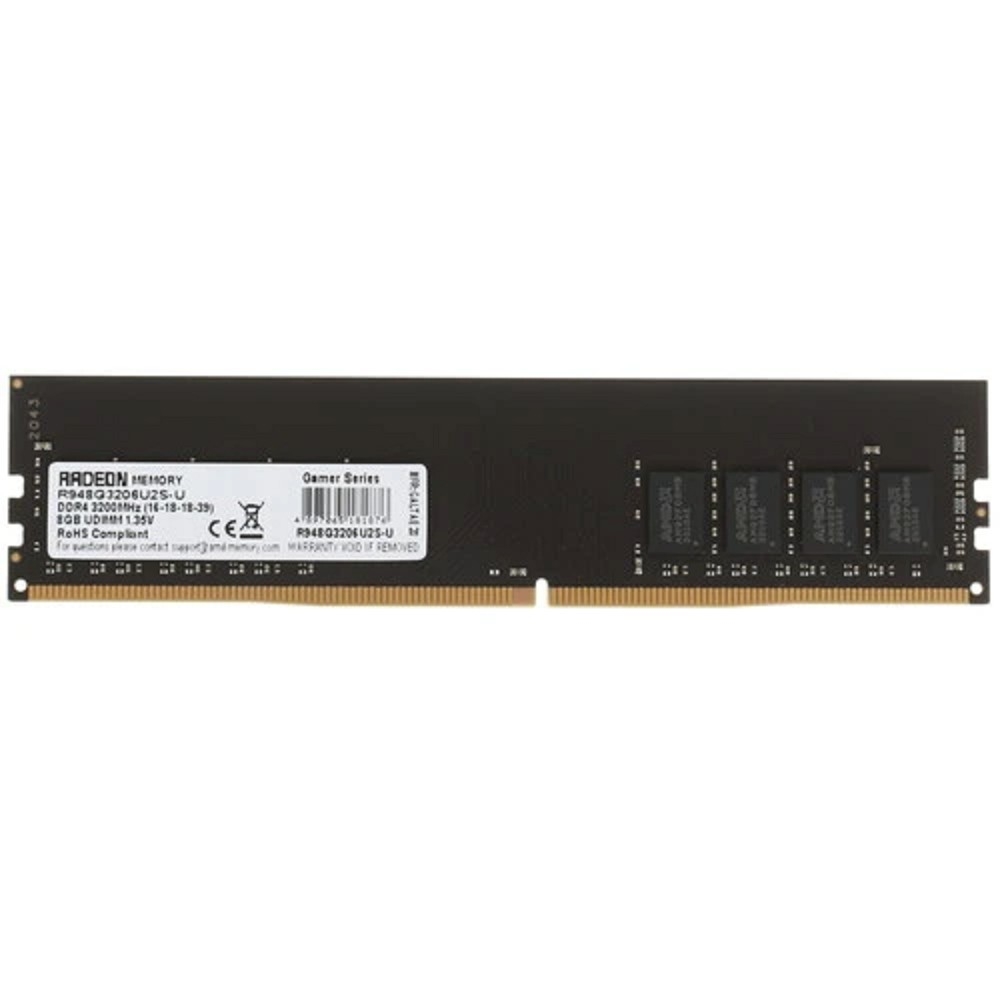 AMD DDR4 DIMM 8GB Gamer Series R948G3206U2S-U 3200, Ret