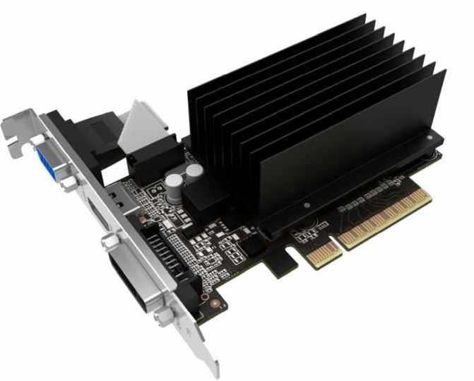 Видеокарта Palit PCI-E PA-GT710-2GD3H nVidia GeForce GT 710 2048Mb 64bit DDR3 954/1600 DVIx1/HDMIx1/CRTx1/HDCP Ret