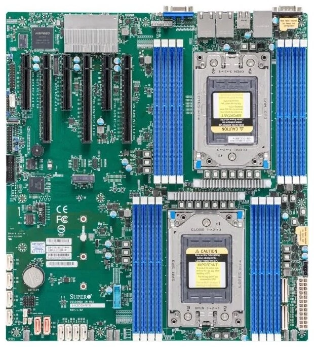 Материнская плата Supermicro MBD-H12DSI-NT6-O