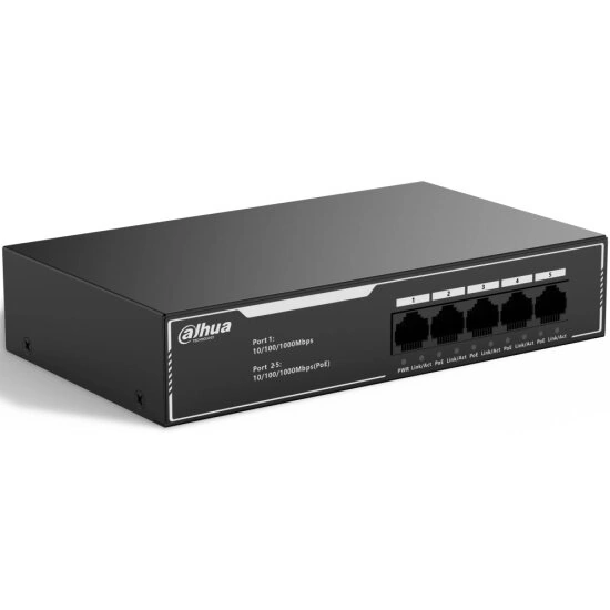 Коммутатор Dahua DH-SG1005LP