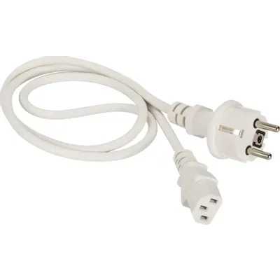 Кабель питания Lanmaster LAN-PP13/SH-0.5-WH