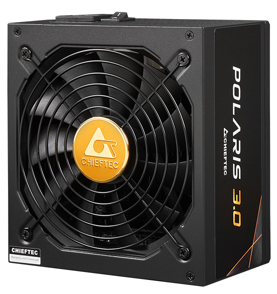 Блок питания Chieftec Polaris 3.0 PPS-850FC-A3 (ATX 3.0, 850W, 80 PLUS GOLD, Active PFC, 140mm fan, Full Cable Management, Gen5 PCIe) Retail (PPS-850FC-A3)