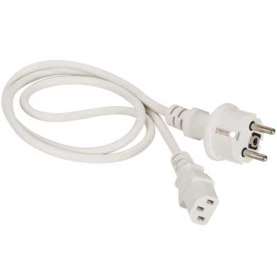 Кабель питания Lanmaster LAN-PP13/SH-3.0-WH