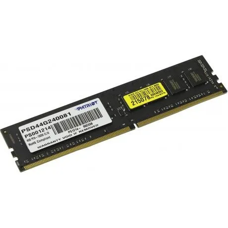 Память оперативная DDR4 Patriot 4Gb 2400MHz (PSD44G240081) в Санкт-Петербурге