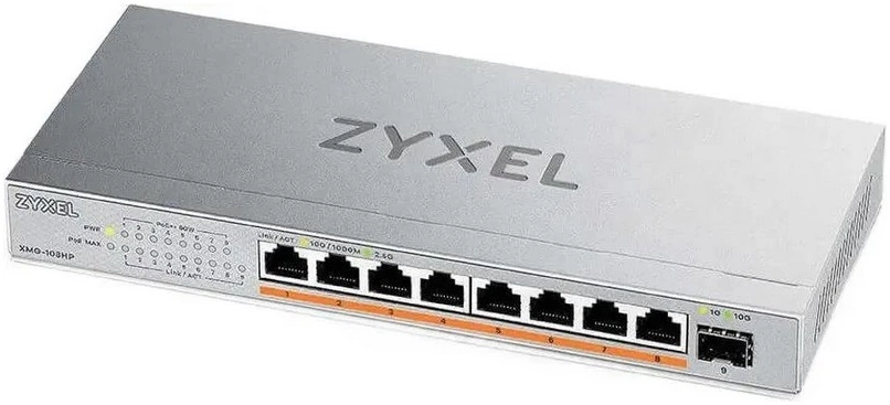 Коммутатор Zyxel XMG-108HP (XMG-108HP-EU0101F)