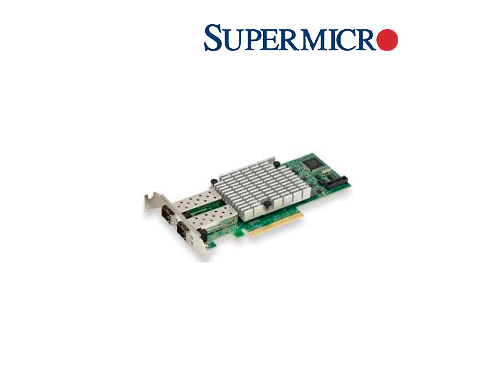 Сетевая карта Supermicro AOC-S25G-m2S 2x25GbE SFP28 PCI-E 3.0 x8