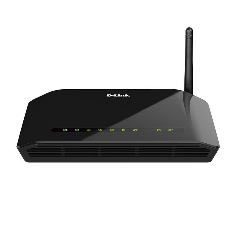 Маршрутизатор D-Link DSL-2640U/RB/U2B, Wireless N 150 ADSL2+ Modem Router (Annex B) ADSL: 1 RJ-11 port LAN: 4 RJ-45 10/100BASE-TX Fast Ethernet ports with auto-MDI/MDIX WLAN: built-in 802.11b, g, and n wireless int (DSL-2640U/RB/U2B)