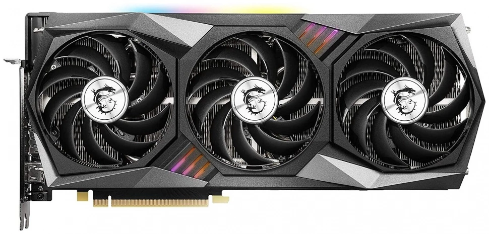 Видеокарта MSI PCI-E 4.0 GeForce RTX 3060 (RTX 3060 GAMING TRIO PLUS 12G)