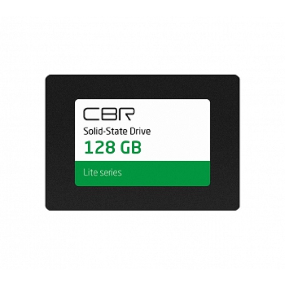CBR SSD-128GB-2.5-LT22, Внутренний SSD-накопитель, серия "Lite", 128 GB, 2.5", SATA III 6 Gbit/s, SM2259XT, 3D TLC NAND, R/W speed up to 550/520 MB/s, TBW (TB) 64