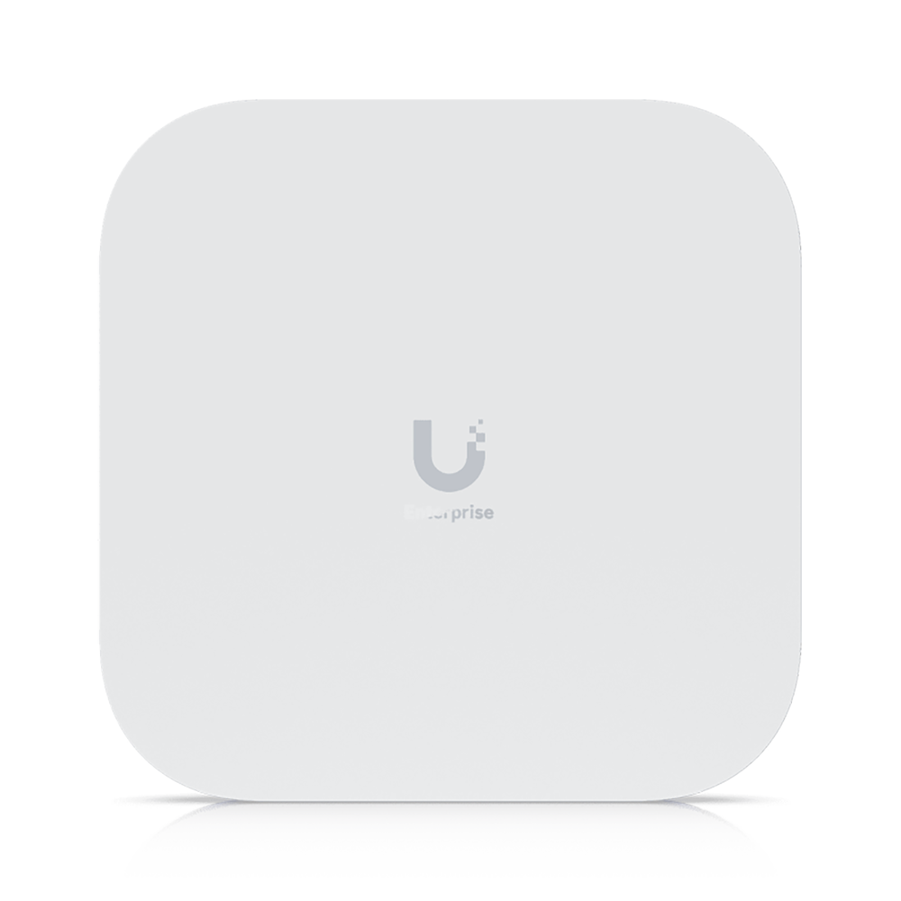 Точка доступа Wi-Fi Ubiquiti UniFi E7 AP 2,4+5+6 ГГц, Wi-Fi 7, 4х4 MU-MIMO, 802.3bt, 1х 10G RJ45, 1х 1G RJ45