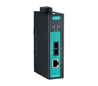 Конвертер MOXA IMC-21GA-SX-SC