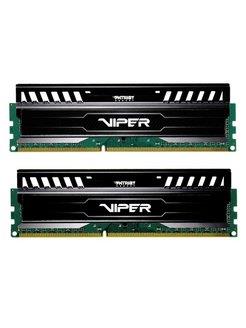 Модуль памяти VIPER 3 16GB DDR3-1866 PV316G186C0K,CL10, 1.5V K2*8GB PATRIOT