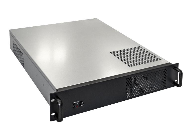 Exegate EX284959RUS Серверный корпус ExeGate Pro 2U550-08 <RM 19", высота 2U, глубина 550, без БП, 2*USB>