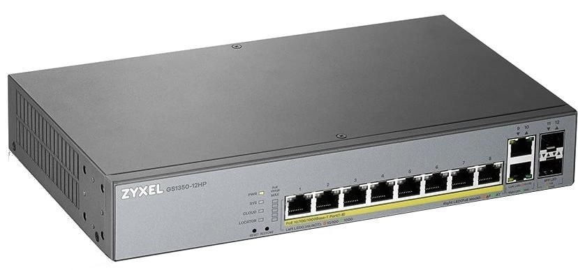 Коммутатор Zyxel GS1350-12HP (GS1350-12HP-EU0101F)