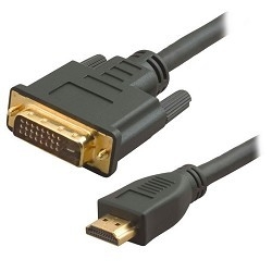 5bites APC-073-030 Кабель HDMI M / DVI M (24+1) double link, зол.разъемы, ферр.кольца, 3м.