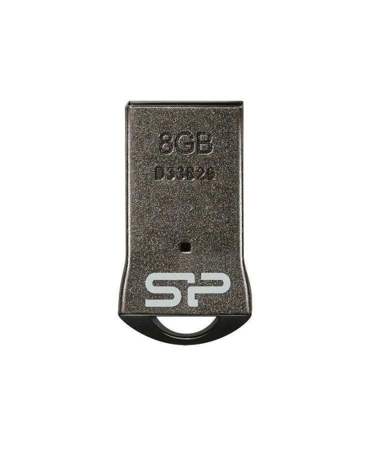 Флешка Silicon Power 8Gb Touch T01 (SP008GBUF2T01V1K) USB2.0 Black в Санкт-Петербурге