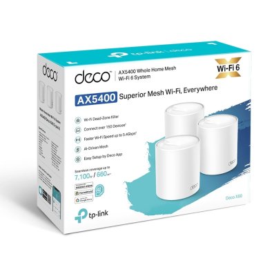 Точка доступа TP-Link Deco X60 3-Pack