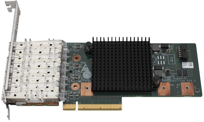 Сетевой адаптер Huawei 4X10GE PCIE3 X8 (02311WTU)