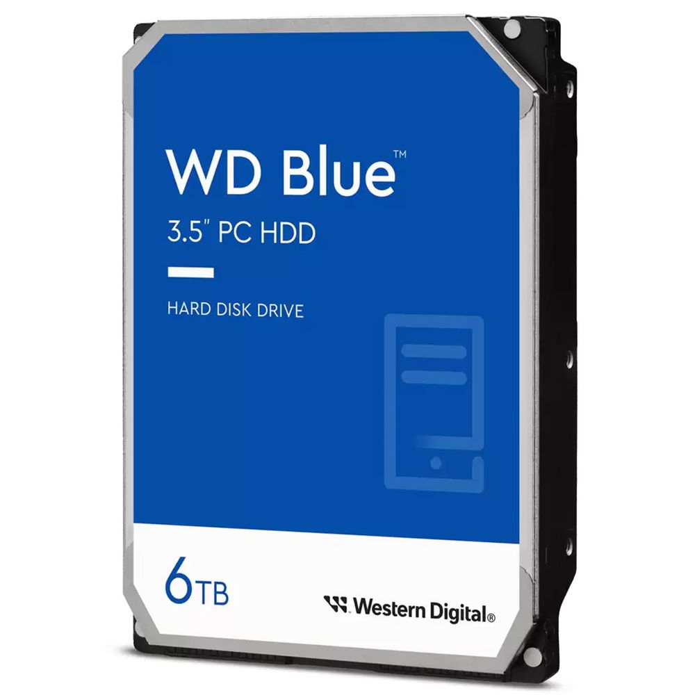 Жесткий диск SATA 6TB 6GB/S 256MB BLUE WD60EZAX WDC