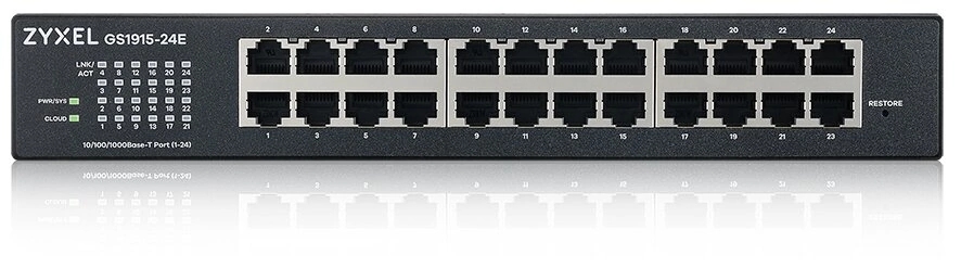 Коммутатор Zyxel Smart L2 NebulaFlex (GS1915-24E)